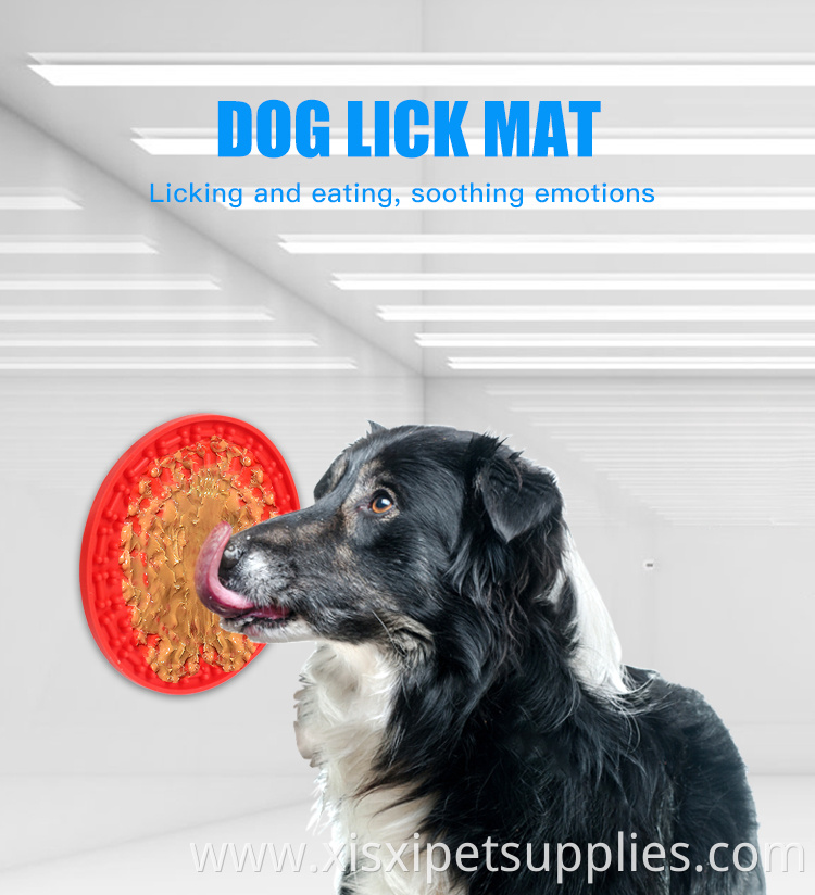 Factory Wholesale Dog Lick Pad Silicone Pet Dog Lick Mat With Suction Cup